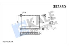 KALORİFER RADYATORU RENAULT MEGANE IV-KADJAR-TALISMAN-KALE 352860-271154677R