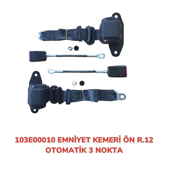 EMNİYET KEMERİ ÖN 3 NOKTA OTOMATİK R12-AFT 103E00010-103E00010