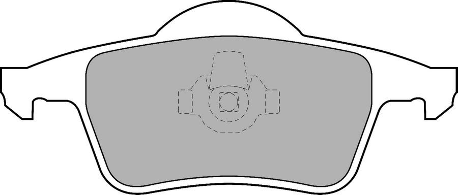 ARKA BALATA VOLVO S60 2000-2010 S80 1998-2006 V70 97-07 XC70 97-07 S70 97-00-DELPHI-272399-274334-8634925-WVA23075
