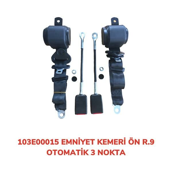 EMNİYET KEMERİ ÖN 3 NOKTA OTOMATİK R9-AFT 103E00015-103E00015