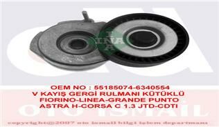 ALTERNATÖR GERGİ RULMANI KÜTÜKLÜ LINEA-PUNTO-AGILA-ASTRA H-J-COMBO-CORSA C-D-MERIVA 1.3CDTI-1.3JTD-INA 534005310-4708770-51821653-6340554-636166