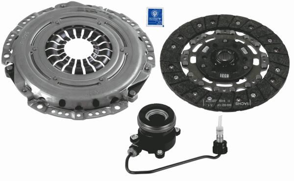 DEBRİYAJ SETİ HİDROLİK RULMAN BASKI DİSK BİLYA ASTRA J-INSIGNIA-ZAFIRA 1.6-1.6T-1.8 A16XER-A16LET-A18XER-SACHS 3000990527-95518822-1629105-5679350-55558918