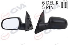 DIŞ DİKİZ AYNASI SOL CORSA C 01 ELEKTRİKLİ ISITMALI ASFERİK 5 FİŞ VM-200EHAL-GVA-1428304