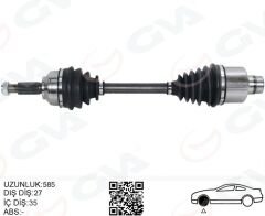 ON AKS KOMPLE SAG MONDEO III 1.8 - 2.0 16V- 2.0TDCI 00 07-GVA 4437004-2S713B436BC-1214374-1312785