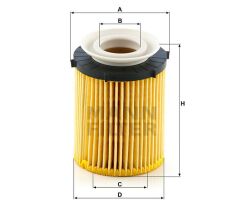 YAG FILTRESI MERCEDES M270 M274 W204 W205 W176 W177 W246 W212 W213-MANN HU711.6Z-A2701800109