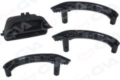 KAPI TUTAMAGI 4 PARÇA SET SIYAH BMW F25 F26 10 16-GVA 9103574-51417250307-215-216