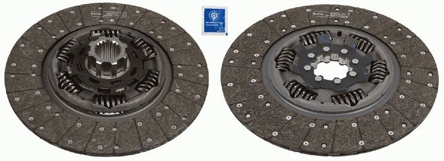 DEBRİYAJ DİSK SETİ MERCEDES-BENZ ACTROS MP2 MP3 3344 S 13-SACHS 1898600007-0202509801