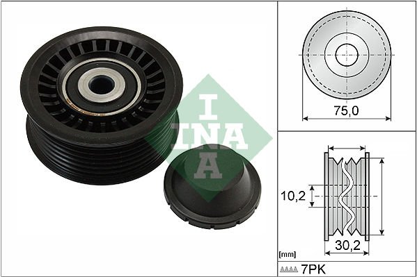 ALTERNATÖR GERGİ RULMANI CAPTUR 1.2TCE 13 CLIO IV-MGN III 1.2TCE 12 MGN III 1.4TCE 09-INA-119230001R-119238274R