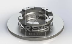 ARKA FREN DISK AYNASI TRANSIT CUSTOM V362 2.2TDCI 12 CAP 288 16-FRENDI 13534-BK212A097BA-BK212A097FA-BK212A097HA