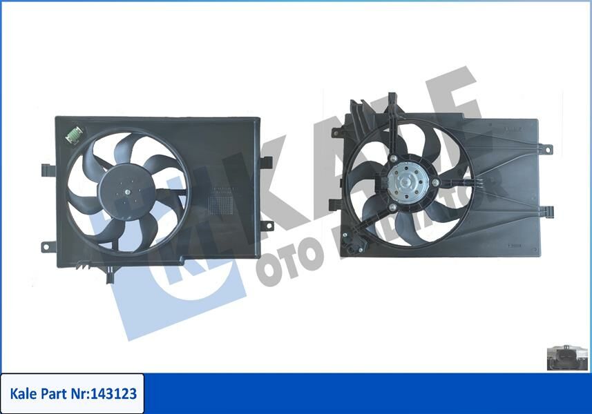 FAN GRUBU DAVLUMBAZLI FIAT PALIO-ALBEA 1.2 8V 16V 98 09 MT KLİMALI FAN MOTORU DAVLUMBAZLI-KALE 012622202-46826688