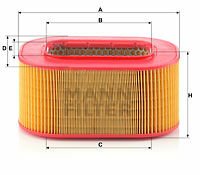HAVA FILTRESI MERCEDES OM603 W124 S124-MANN C29200-A6030940204