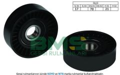 KAYIS GERGI RULMANI MERCEDES W168 W169 W245 W414 . OPEL ASTRA G CORSA 1.0 1.2-BMS 159-A6682020519-1340556