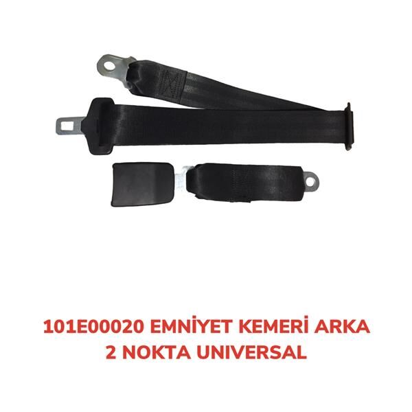 EMNİYET KEMERİ ARKA 2 NOKTA STATİK UNIVERSAL-AFT 101E00020-101E00020