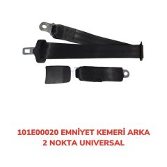 EMNİYET KEMERİ ARKA 2 NOKTA STATİK UNIVERSAL-AFT 101E00020-101E00020