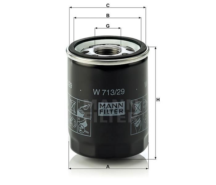 YAG FILTRESI R.R SPORT I L320 05 10 R.R 3 L322 05 12 S-TYPE 2 X200 02 07 XF I X250 03 15 XJ X350 X358 03 09 XK 8 02 06 XK II 06 14-MANN W713.29-LR031439-LR007160-AJ82297-C2N3587