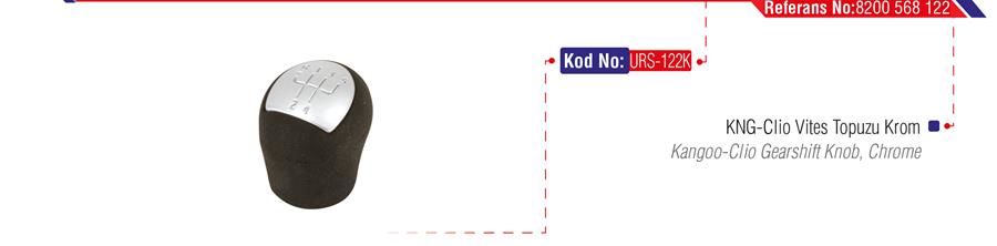 VİTES TOPUZU KROM CLIO II-KNG III-URS-8200568122