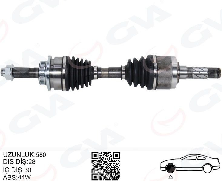 ÖN AKS KOMPLE SAĞ FORD RANGER 2.5TDCI / 3.0TDCI 06 12 MAZDA BT2500 ABS LI 4 4-GVA 4438004-6M343B436CA-1454575