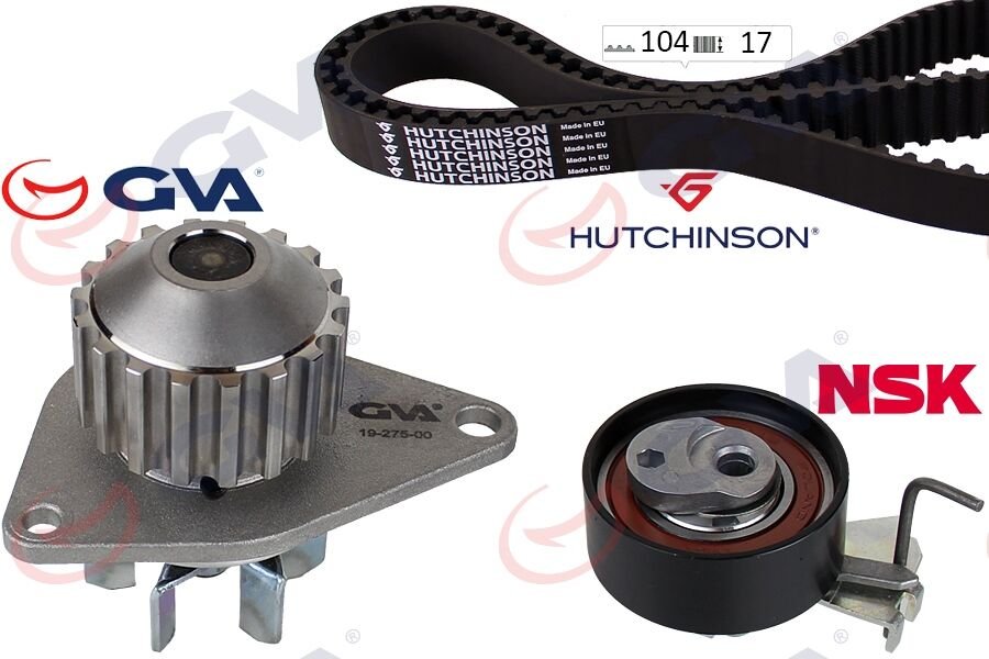 DEVİRDAİMLİ EKSANTRİK GERGİ KİTİ 104x170 206-207-306-307-BIPPER-PARTNER-BERLINGO-C2-NEMO-FIORINO 1.4-GVA 59WPK4313-9400831869-0831.87-0831.S0-0831.86