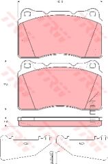 ÖN BALATA ASTRA J 12 INSIGNIA 08 LANCER VI 2.0 EVO VIII 98 08 SAAB 9.5 10 IMPREZA 2.5 05-TRW-1605100-4605A694-26296FE100