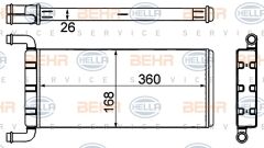 KALORIFER RADYATORU MERCEDES SPRINTER B906 . VW CRAFTER 30-35-50-MAHLE AH241000S-A0038358901-2E0819017C