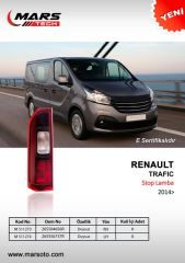 ARKA STOP LAMBA SOL TRAFIC III DUYSUZ 2014-MARS 511274-265556737R