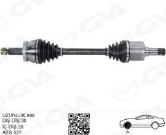 KOMPLE AKS ÖN SOL ABSLI HYUNDAI SANTA FE CM 2.2 CRDI A-T 06-12-GVA 4491215-495002B350-495002B010-495002B360