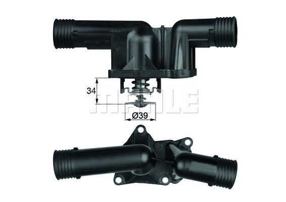 TERMOSTAT 95 BMW E36 M42 M44-MAHLE TI2495-11531432884 11531743017