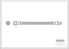 FREN HORTUMU ON MERCEDES W169 W245-CORTECO 19035874-A1694280035
