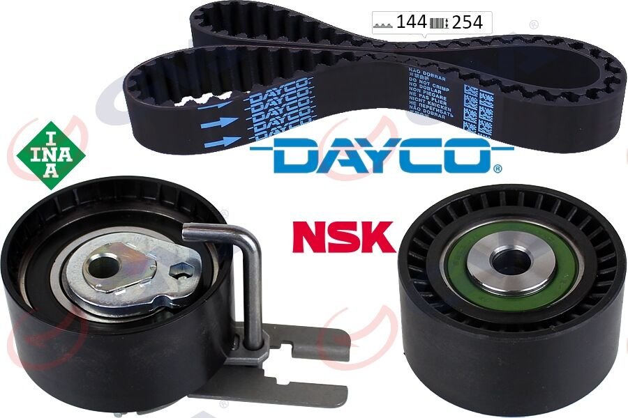 TRİGER SETİ FIESTA-C2-C3-NEMO-BIPPER-206-307 1.4 TDCİ-HDİ EURO 4 2002 144 DİŞ-GVA 59T4312OE-2S6Q8A615AB-0831.T3