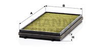 KABİN FİLTRESİ AC DELCO-MANN FP3124-2-PU1190E