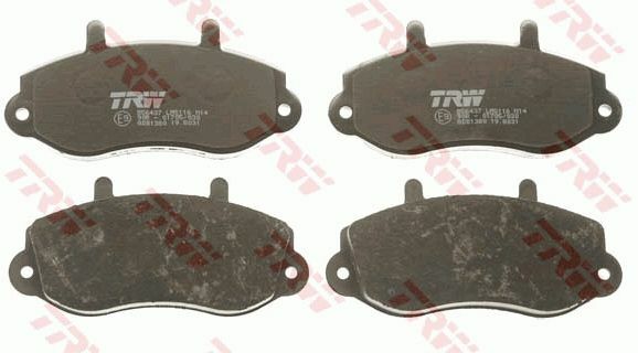 ÖN FREN BALATASI OPEL MOVANO 1.9 DTI 2.5 2.8 98 RENAULT MASTER II 98-TRW-4404777-1605979-7701205294-93173155