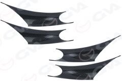 IC KAPLAMA 4 PARÇA SET KARBON SIYAH BMW F30 LCI-GVA 9103617-51417279391S4