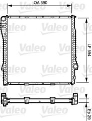 MOTOR SU RADYATORU BMW M54 M57 M62 E53 03 06-VALEO-17107544668-17101439103