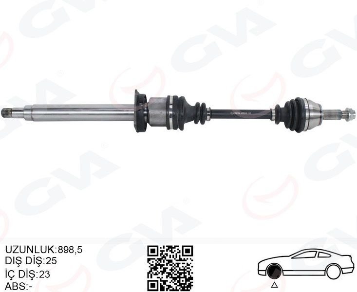 ÖN AKS KOMPLE SAĞ FORD FIESTA IV 1.25 - 1.4 16V 1.8TD 95 02-GVA 4437018-97FX3219DA-1059520
