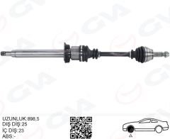ÖN AKS KOMPLE SAĞ FORD FIESTA IV 1.25 - 1.4 16V 1.8TD 95 02-GVA 4437018-97FX3219DA-1059520
