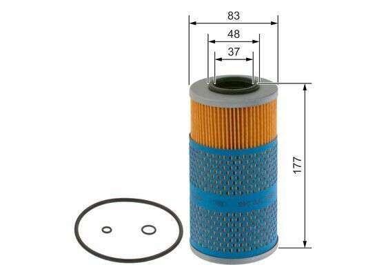 YAG FILTRESI MERCEDES OM606 W202 W210 W124 W638 B901 B904-BOSCH-A6021800009