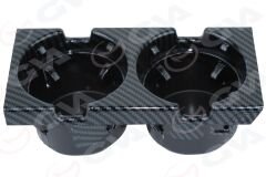 BARDAKLIK ORTA KONSOL KARBON FIBER SIYAH BMW E46 98 04-GVA 9103622-51168217953S2