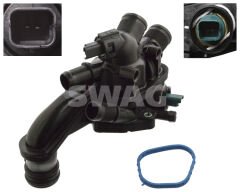 TERMOSTAT 105C KOMPLE P3008-P308-RCZ-P207-P508-P208-P5008-C4-C4 PICASSO-DS3-DS5-C5 III 1.6 TURBO 16V EP6DT-EP6CDT -MINI COOPER 1.6 THP 16V N14B16A-N14B16C-SWAG 11103197-1336.Z6-9810916980-11537534521