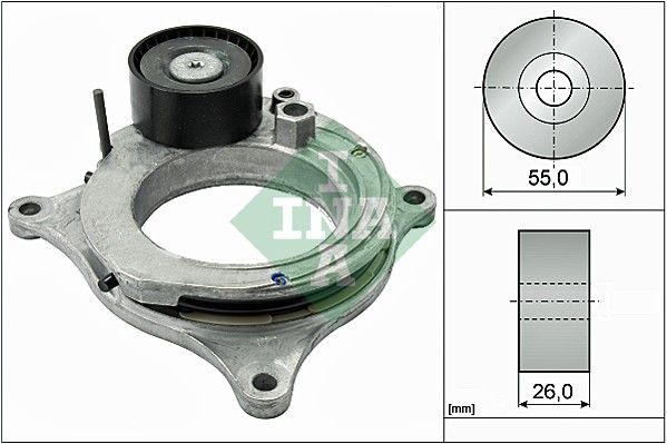KAYIS GERGI RULMANI KUTUKLU BMW F20 F21 F30 F32 G30 G11 G01-INA-11288580360
