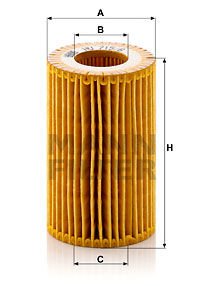 YAG FILTRESI MERCEDES SLK-CLASS M113 R171 55 AMG 04 11-MANN HU715.6X-A0001802809