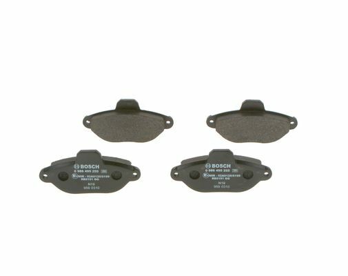 ÖN BALATA PANDA 1.1 03 1.2 03 PUNTO 1.2 99 03 SEICENTO 98-10 T 0986TB2225-BOSCH 0986495255-9948054-9948045-77362479