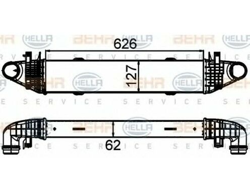 TURBOSARJ RADYATORU MERCEDES W204 S204 C204 W212 C207 A207-MAHLE CI428000S-A2045000000