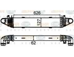 TURBOSARJ RADYATORU MERCEDES W204 S204 C204 W212 C207 A207-MAHLE CI428000S-A2045000000