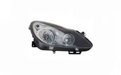 SAĞ FAR SİYAH/KROM OPEL CORSA D 06 14 ELEKTRİKLİ HALOJEN H7 H1 TANIM: EH SPORT OPC 111.YIL ADAPTİF HARİÇ-TYC OPL10CO038-1216200-93189362
