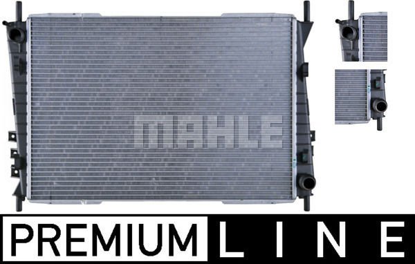 MOTOR SU RADYATORU FMBA FMBB QJBA XB AJ-V6 JAGUAR X-TYPE I X400 2003 2009 PREMIUM LINE-MAHLE CR1348000P-C2S20551-C2S31599-C2S42756