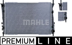 MOTOR SU RADYATORU FMBA FMBB QJBA XB AJ-V6 JAGUAR X-TYPE I X400 2003 2009 PREMIUM LINE-MAHLE CR1348000P-C2S20551-C2S31599-C2S42756