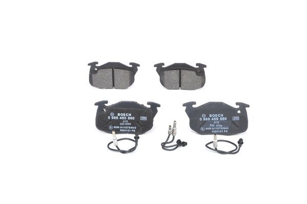 ÖN BALATA P106 91 P306 1.4 1.6 93/01 SAXO AX ZX C15 FİŞLİ 0986TB2101-BOSCH 0986469860-4251.65-4250.91-4250.92-95666970