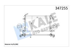 RADYATÖR MASTER III-MOVANO B 2.3DCI-CDTI 10 KLİMALI 773x469x26 mm-KALE 347255-214005447R-214107695R-214106091R
