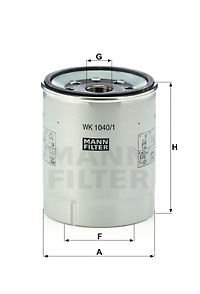 FİLTRE AĞIR VASITA-MANN WK1040.1X