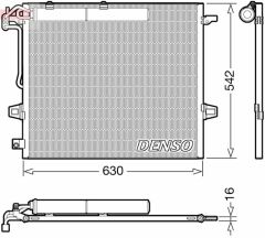 KLIMA RADYATORU MERCEDES X164 W164 W251-DENSO DCN17057-A2515000054